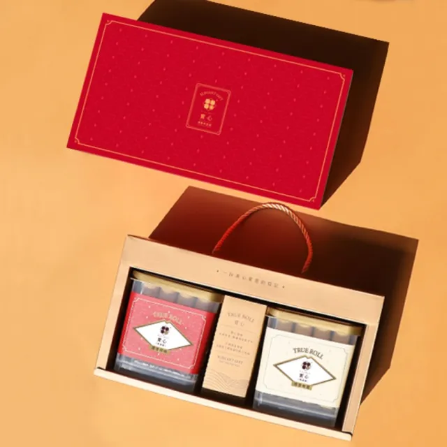 【實心蛋捲】典雅粹蛋捲禮盒 2件(含)以上僅能宅配 (32入粹蛋捲x2) (送禮首選)
