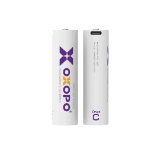 【OXOPO】XC系列 18650 3.7V Type-C 充電鋰電池 1入