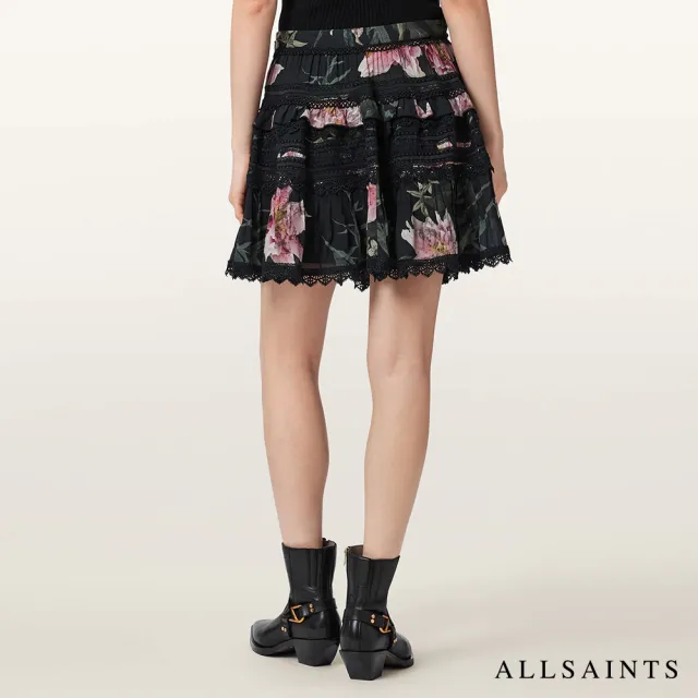 【ALLSAINTS】ZORA 印花短裙 W056RE(常規版型)