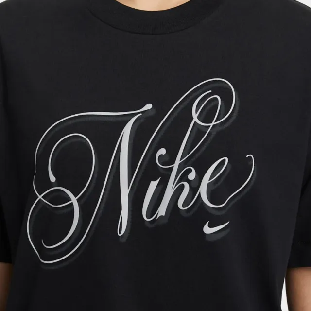 【NIKE 耐吉】短袖上衣 女 AS W NSW SS TEE BOXY SCRIPT 黑 IH7608-010 (3S4948)