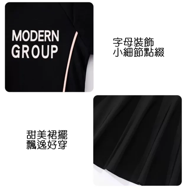 【橘魔法】大童 活潑女孩拚色前拉鍊連身泳衣 內有安全褲 薄款 青少女 兒童 童裝 女童 游泳課 學生 泳裝