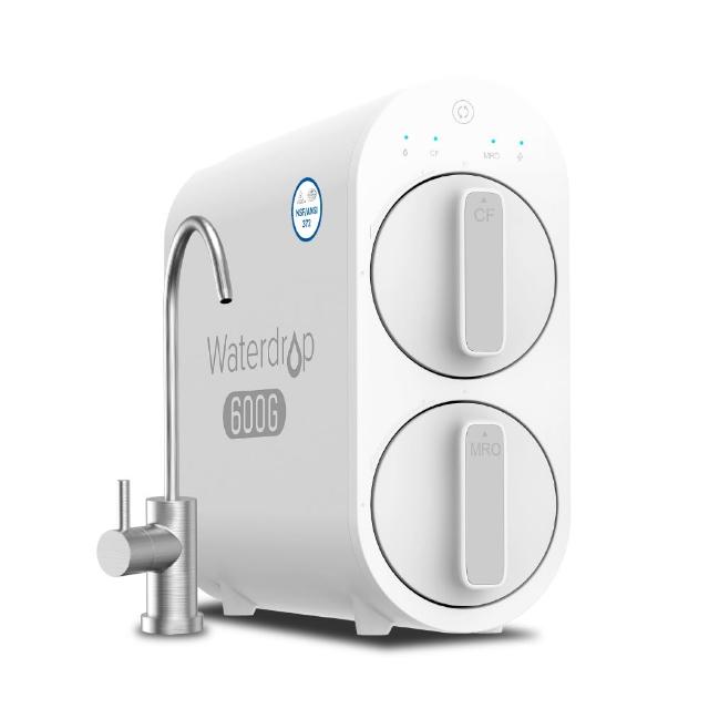 【Waterdrop】櫥下型 G2P600 RO逆滲透無桶直輸生飲淨水器(原裝無鉛龍頭/純水機/直出式RO機)