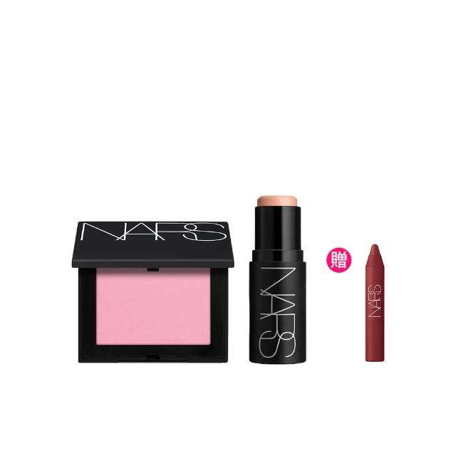 【NARS】臉頰好氣色組(高調炫色眼頰棒/炫色腮紅)