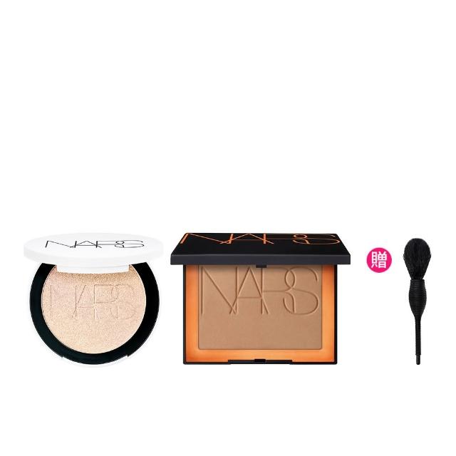 【NARS】閃耀立體輪廓組(裸光幻閃亮采餅/3D立體燦光修容餅)