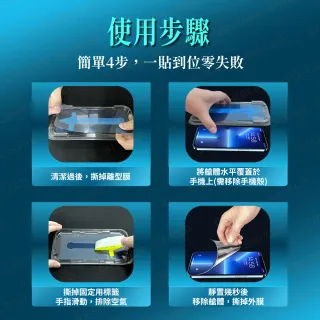 【GOLDEN SHIELD】秒貼．高清滿版保護貼(螢幕手機保護貼膜i17/16/15/14/13/12/11/Xr Plus/Pro/Pro Max