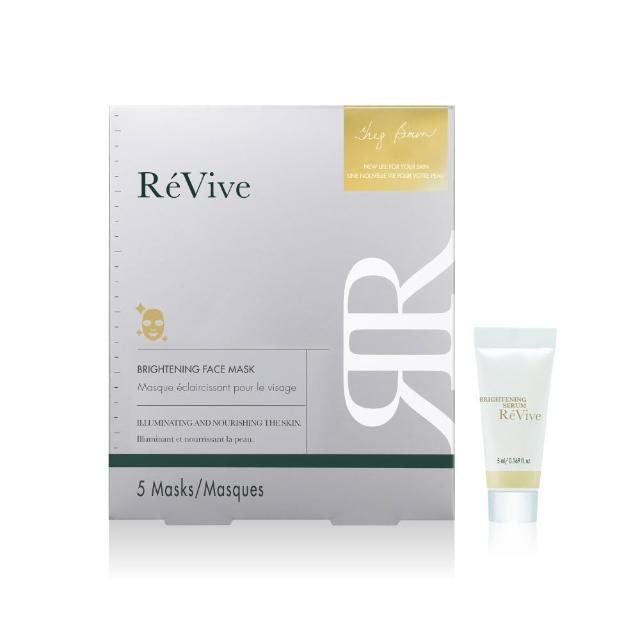 【ReVive】官方直營 黃金煥白超導面膜/盒(5入)