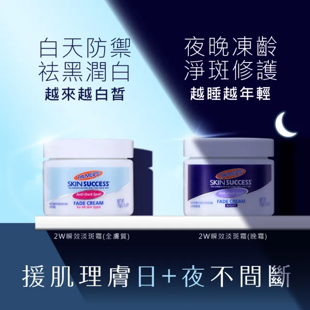 【PALMER’S 帕瑪氏】2W瞬效淡斑霜75g-全膚質適用(2周見證美白奇肌)