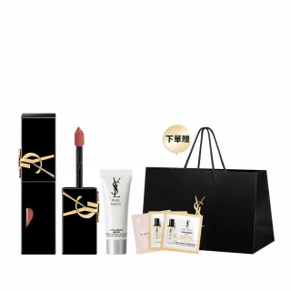 【YSL】官方直營 奢華印記鎖心光唇釉(任選1款/亮面/母親節限定)