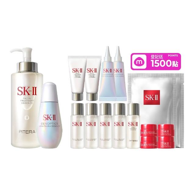【SK-II】官方直營 青春露330ml+光蘊恆璨煥亮精華75ml(緊緻/透亮/臉部保養/小燈泡精華/母親節禮物)