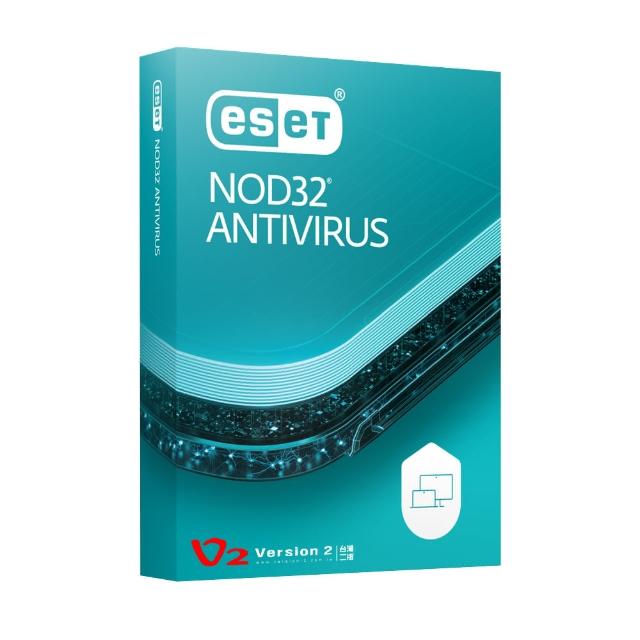 【ESET防毒軟體】ESET NOD32 Antivirus(單機1年版)