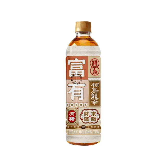 【開喜】凍頂烏龍茶-有糖575mlx24入/箱(新舊包裝隨機出貨)