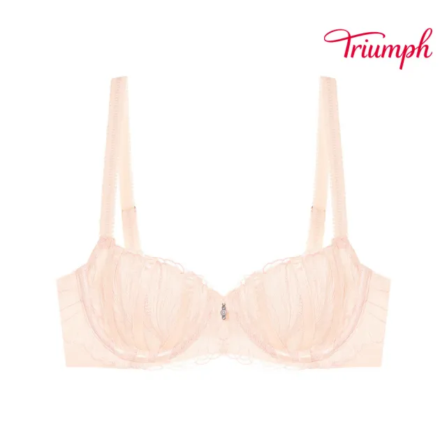 【Triumph 黛安芬】夢幻貝殼 鋼圈內衣 C-D(蜜粉色)