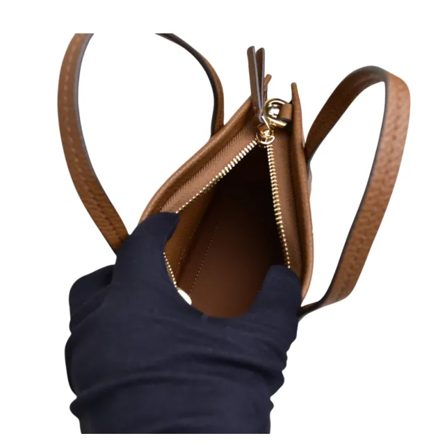 【TORY BURCH】TB BLAKE MINI TOTE荔枝紋皮革手提斜背包(多色任選)