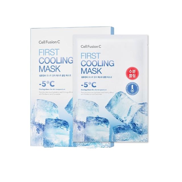 【Cell Fusion C】秀膚生 舒緩冰感保濕面膜 5片/盒(#冰感降溫5℃ #彈力補水 #敏感肌適用)