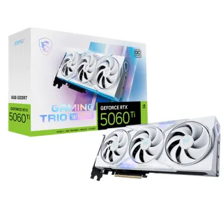 【微星】顯卡+電源組★RTX 5060 Ti 8G GAMING TRIO OC WHITE 顯示卡+微星MPG A850GS 80 PLUS 850W 金牌電源