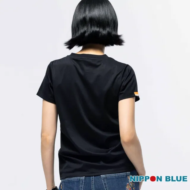 【BLUE WAY】女裝 和藝術金魚游戲 短袖 上衣-日本藍