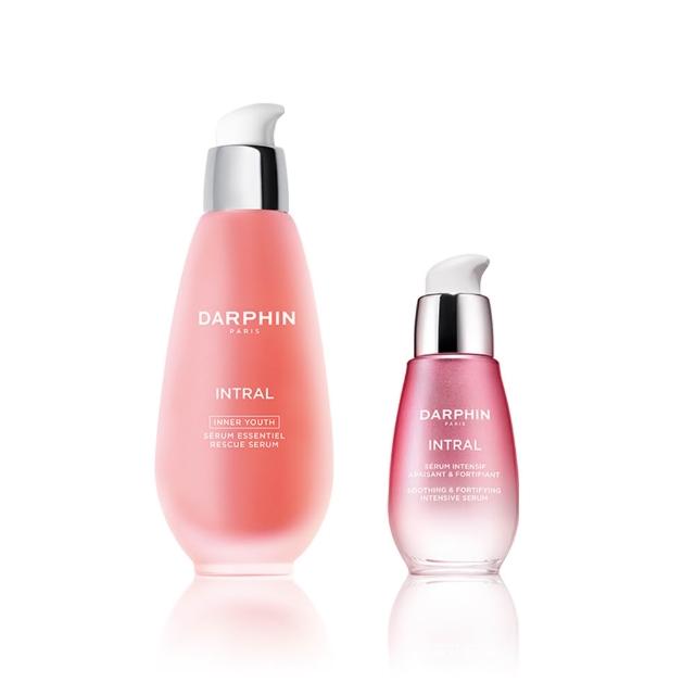 【DARPHIN 朵法】粉紅舒緩安瓶組(全效舒緩精華100ml+全效舒緩修護安瓶30ml/小粉紅)