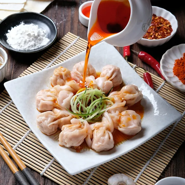 【朱記餡餅粥】鮮蝦抄手(340g)*10盒(含運)