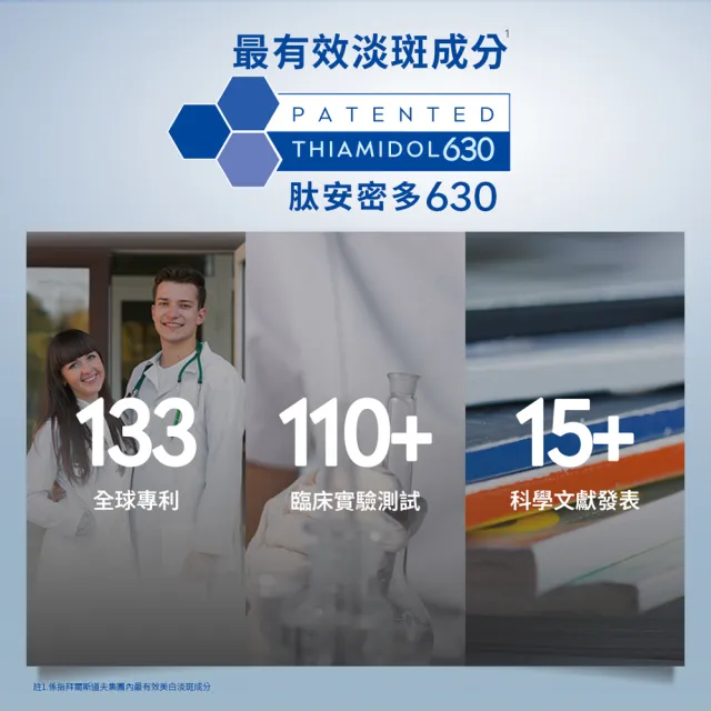 【NIVEA 妮維雅】630淡斑煥白精華30ml(提安明多630/抗老/抗痘/專利美白成分)