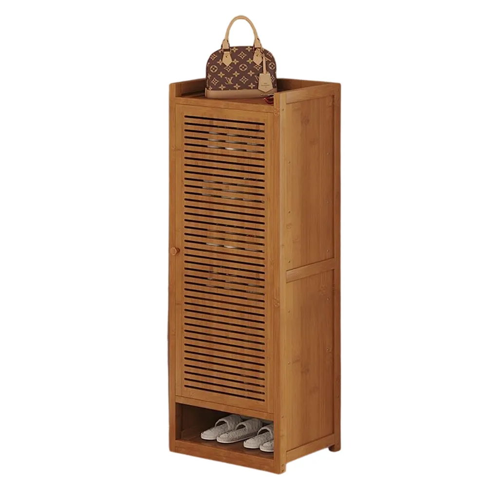 單門多層鞋櫃 家用玄關鞋櫃 室內防塵鞋櫃 鞋架（單門六層鞋櫃）