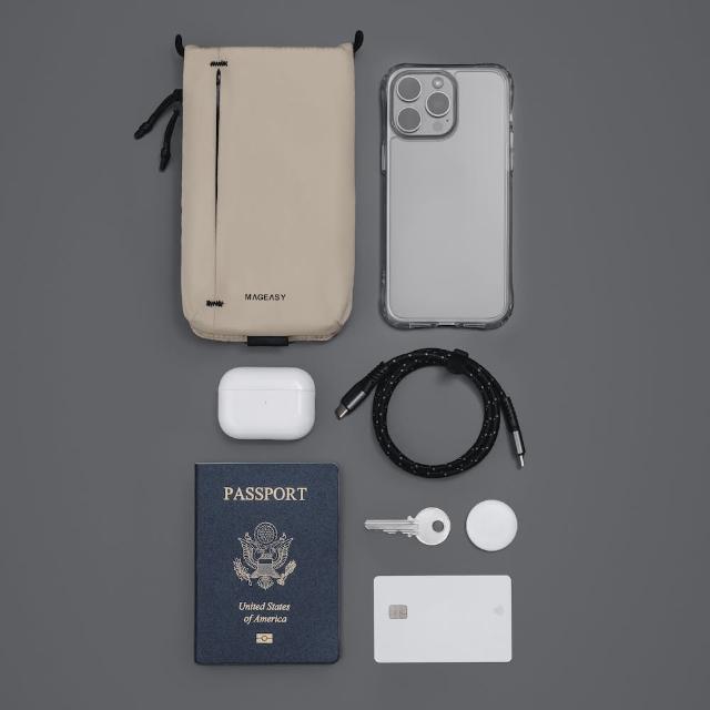 【MAGEASY】Phone Sacoche 手機掛繩隨行包（Cordura、不含掛繩款）(防潑水 可另購Strap掛繩系列)