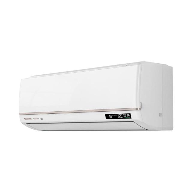Panasonic國際牌 CU-UX90BHA2 Panasonic國際牌 CU-UX90BHA2 分離式冷暖變頻冷氣,適用9-13坪空間,冷房能力8.7kW,CSPF第一級能源效率,省電環保。臺灣製造,R32冷媒,室外機供電220V,出風口左/右吹。全機3年保固,壓縮機長達10年保固。室內機尺寸1280x335x250mm,室外機880x920x340mm,安裝簡易,舒適空調首選。