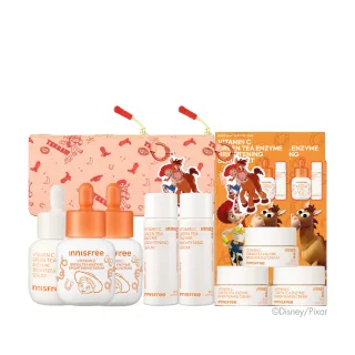 【innisfree】維他命C淨亮淡斑精華囤貨組(玩具總動員限定版/ 美白淡斑精華)