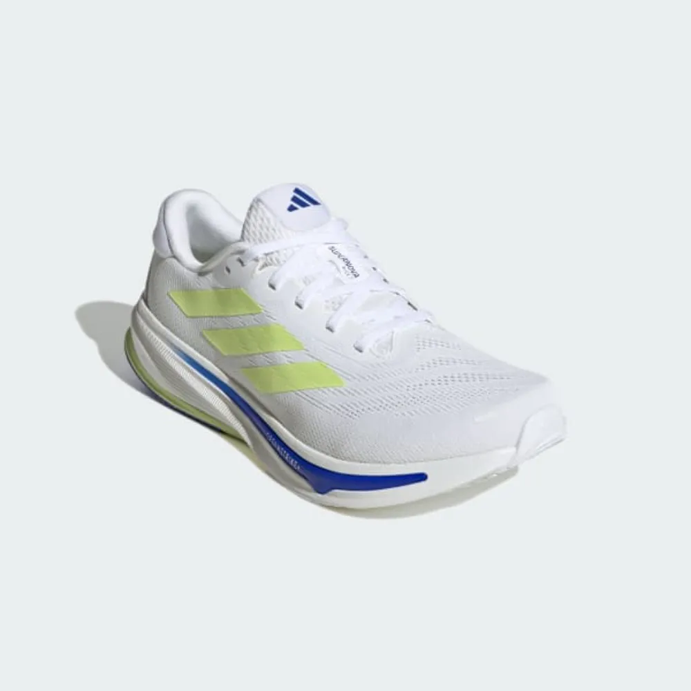 【adidas 愛迪達】SUPERNOVA RISE 2 WIDE M 白色 慢跑鞋 運動 透氣 男款(IH8712)