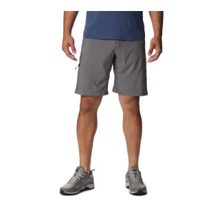 【Columbia 哥倫比亞】男款-超防曬UPF50快排短褲-Silver Ridge™ Utility Short-深灰色(UAE95700DY/KS)