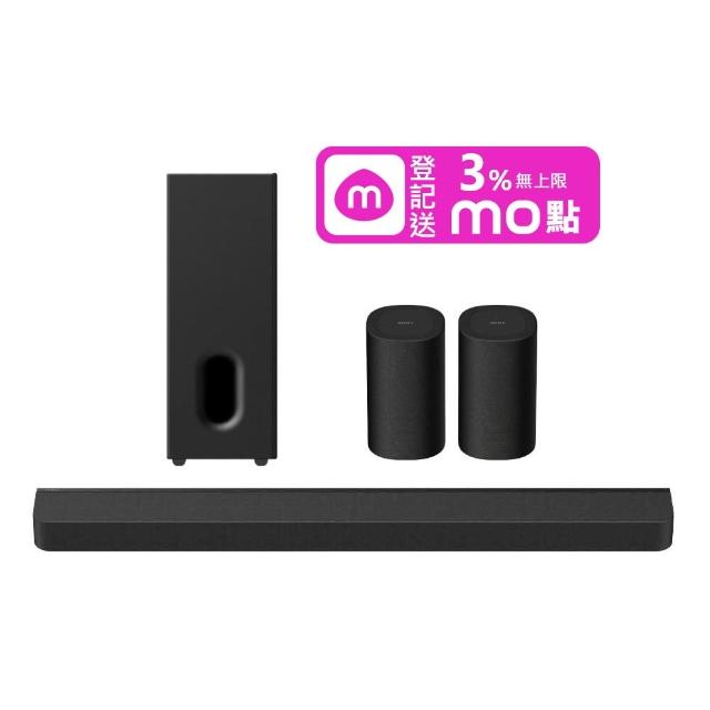 【SONY 索尼】BRAVIA Theatre Bar 8 家庭劇院組(HT-A8000 + SA-SW7 + SA-RS8)