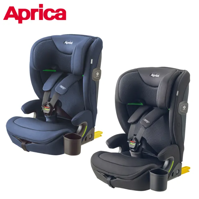 【Aprica 愛普力卡】2-12歲ISOFIX成長型輔助汽座 ReRide (R129  i-Size 增高墊 五點式安全帶)