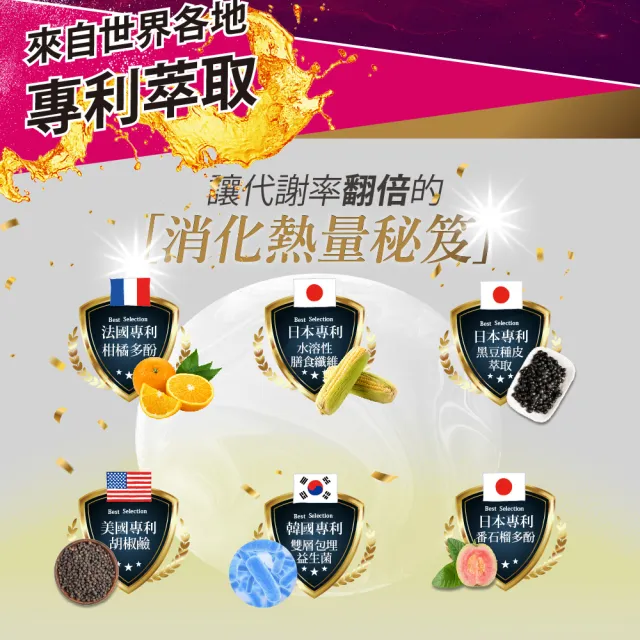 【Bioline 星譜生技】買3送1 Go速纖_啟爆代謝錠4盒組(共120錠)