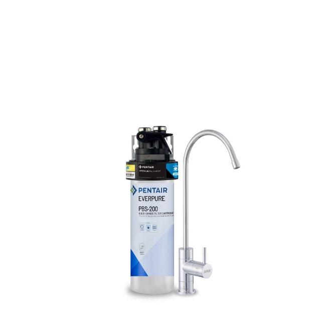 【EVERPURE 愛惠浦】櫥下型 PURVIVE-PBS200無鉛龍頭生飲淨水器