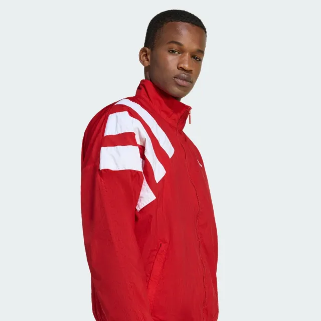 【adidas 愛迪達】ARCHIVE BLOCKED 運動外套 男 - Originals KD4063