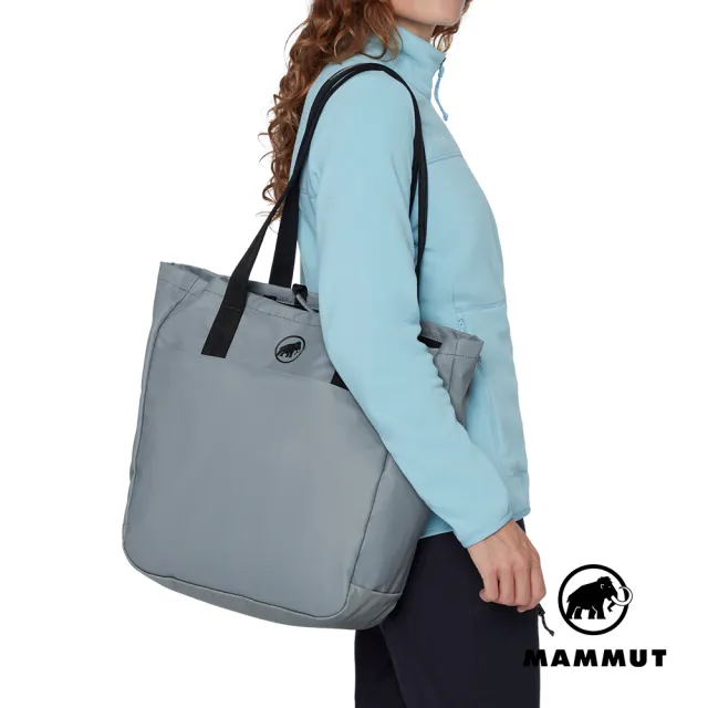 【Mammut 長毛象】Seon Tote Bag 15L休閒筆電手提包 地層灰藍 #2810-00230