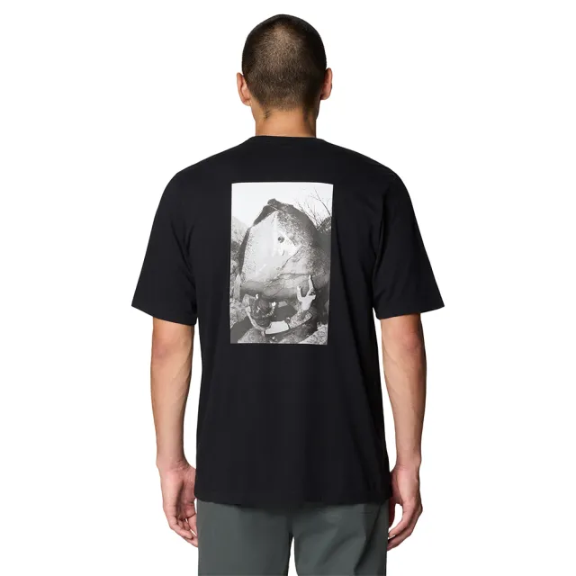 【Mountain Hardwear】Cottonwood Photo Short Sleeve 棉質設計款T恤 男款 黑色 #2149471