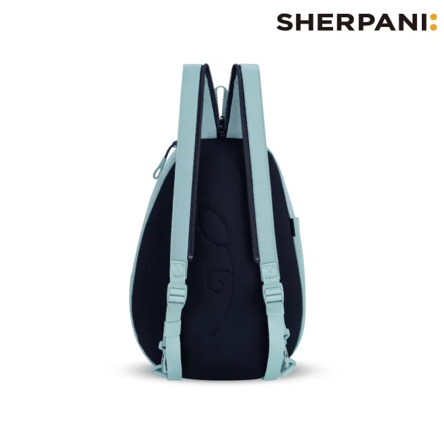 【Sherpani】雙11 RFID 防潑水多功能斜肩包 26I Wayfarer 8L｜海綠 (RFID屏蔽 撥水 肩背 後背)