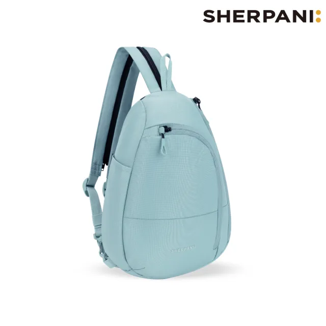 【Sherpani】雙11 RFID 防潑水多功能斜肩包 26I Wayfarer 8L｜海綠 (RFID屏蔽 撥水 肩背 後背)