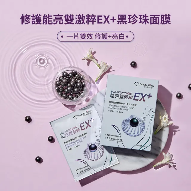 【我的美麗日記】官方直營 雙效保濕修護閃耀面膜37片組(保濕雙激粹19片+修護雙激粹18片)