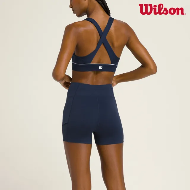 【WILSON】Wilson Baseline Ball Short 女款 服飾 短褲 海軍藍 WW00553531DBC