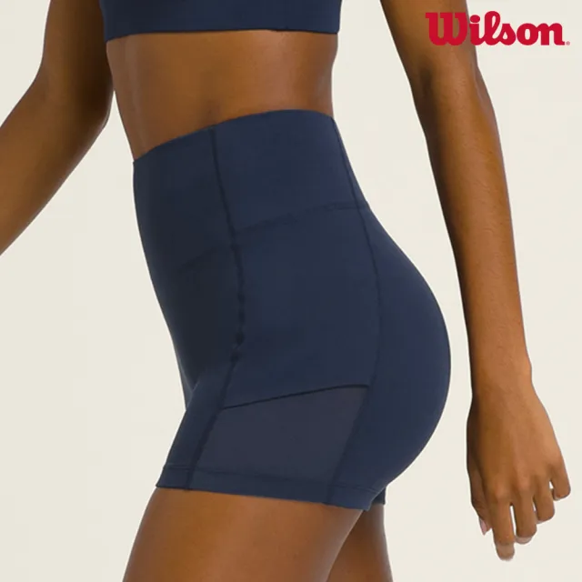 【WILSON】Wilson Baseline Ball Short 女款 服飾 短褲 海軍藍 WW00553531DBC