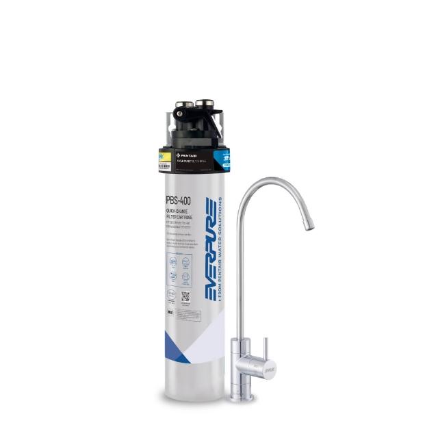 【EVERPURE 愛惠浦】櫥下型 PURVIVE-PBS400無鉛龍頭生飲淨水器