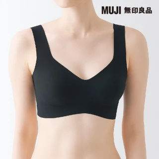 【MUJI 無印良品】女無痕背心式胸罩(共5色)