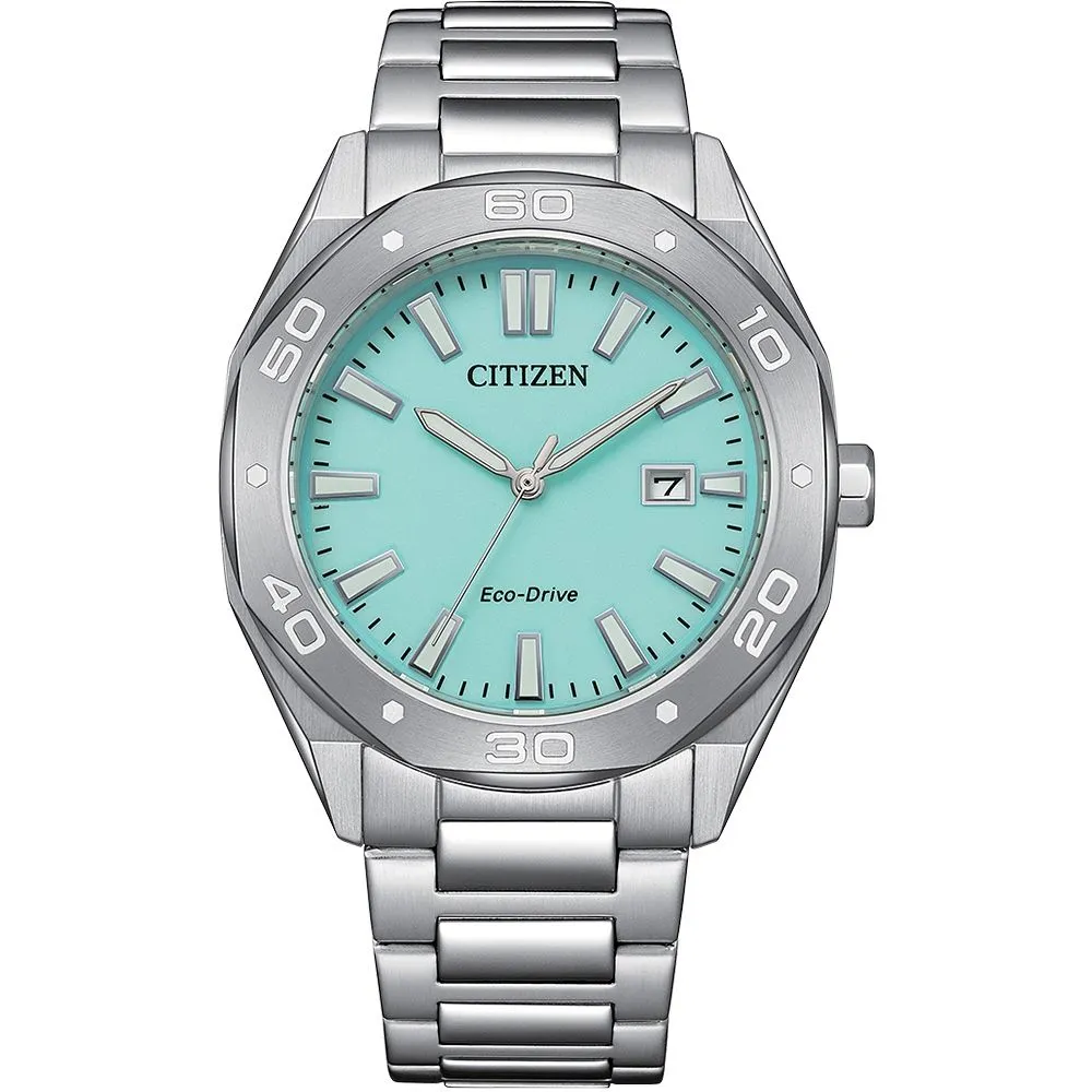 CITIZEN 星辰】GENTS系列Blue Glow Night 藍調夜光光動能手錶41mm