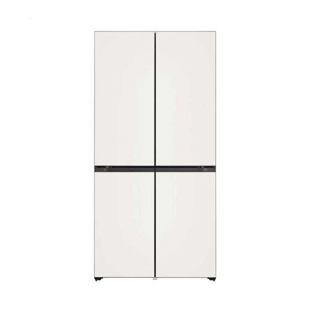 【LG 樂金】58H快配610公升智慧變頻四門對開冰箱(GR-BLF61BE)