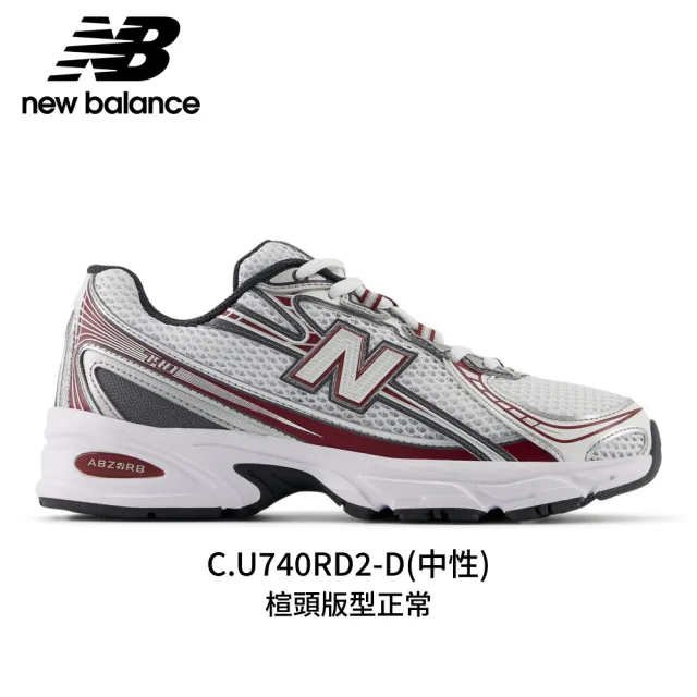 【NEW BALANCE】NB 740 復古鞋/運動鞋_U740IN2-D_U740PK2-D_U740RD2-D(740系列)