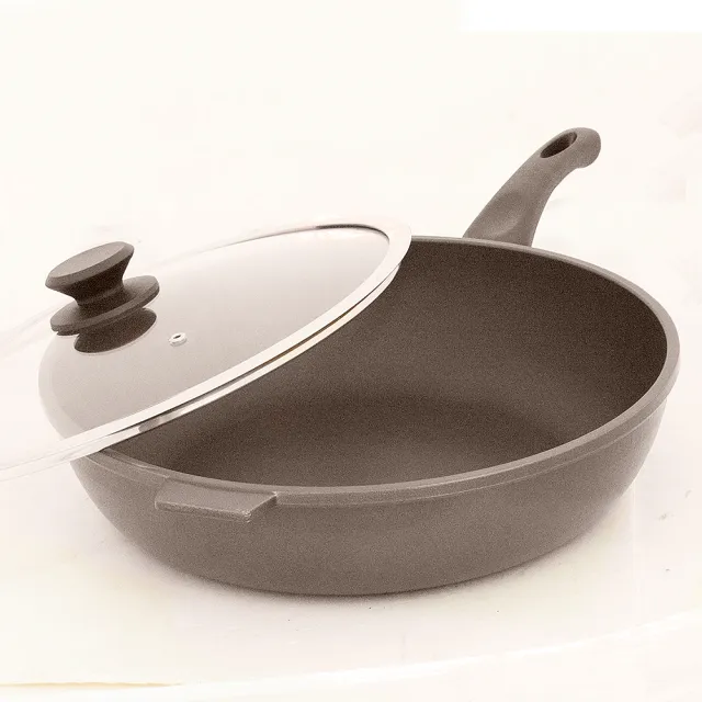 【ＵNICOOK 優樂】樂廚深型平底鍋附蓋(32cm)