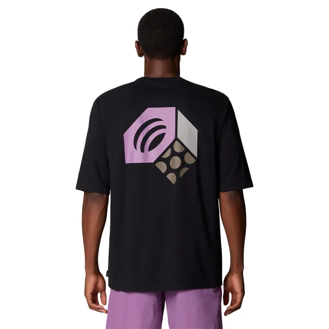 【Mountain Hardwear】MHW™ Nut Relaxed SS 棉質Logo款T恤 男款 黑色 #2149481