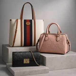 【GUCCI 古馳】607720/536224/550620/510304 經典水桶包/肩背包/斜背郵差包(款式任選)