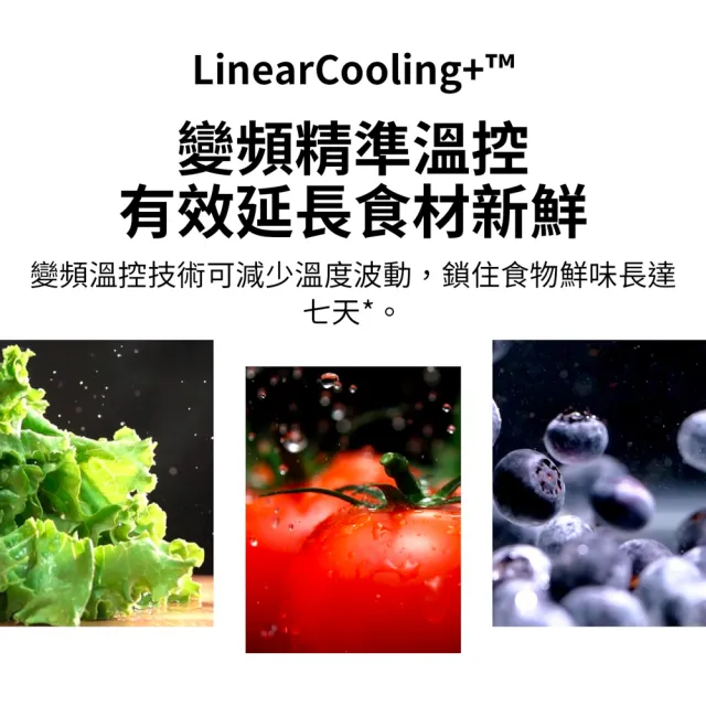 【LG 樂金】家電快配653公升InstaView☆敲敲看門中門冰箱 夜墨黑(GL-QL62MB)